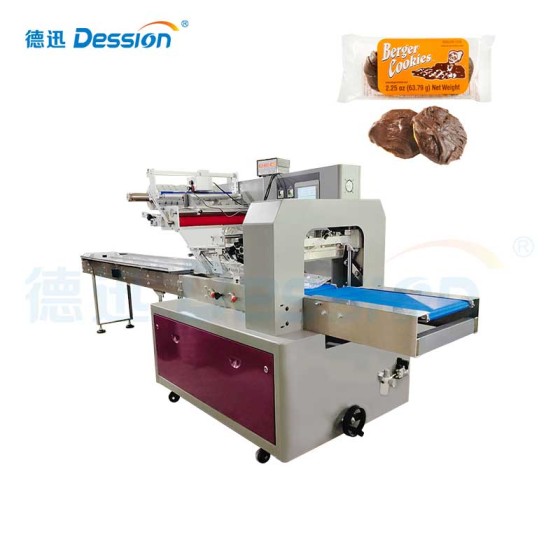 Nutty Chocolate Flow Packaging Machine